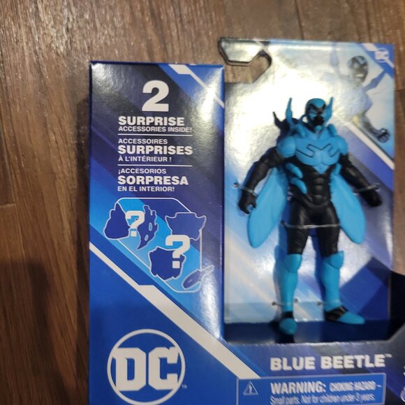 DC Blue Beetle Action Figure with 2 Surprise Accessories Included - Picture 3 of 4